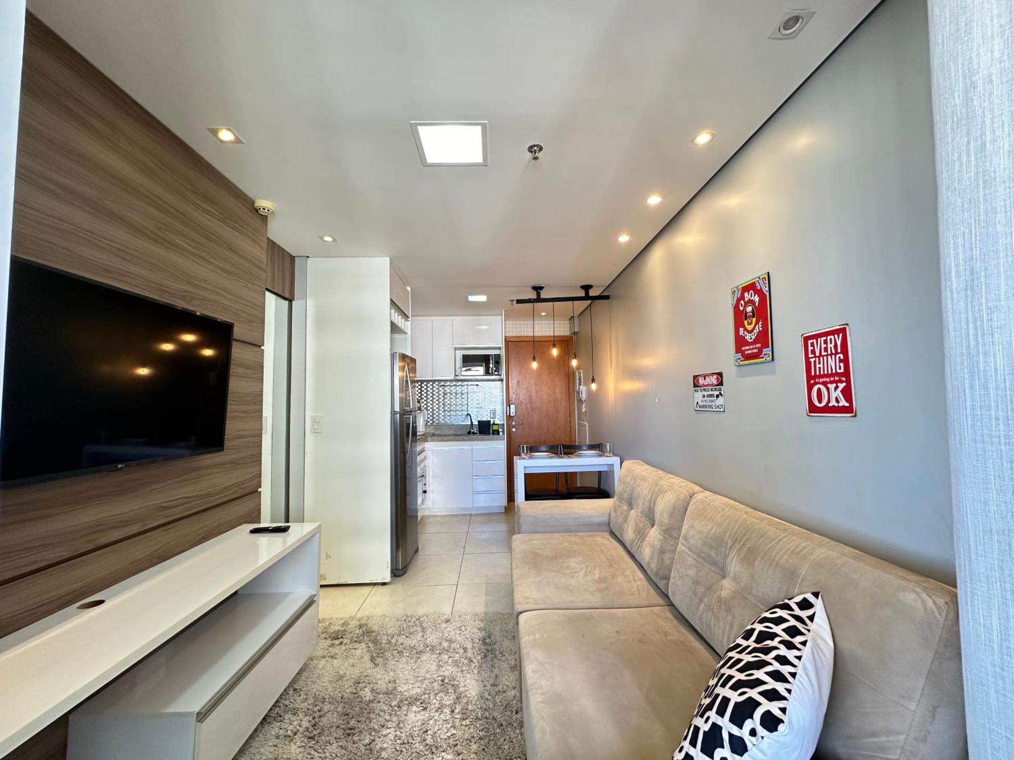 Апартаменты Incrivel Apartamento Ao Lado Do Shopping Flamboyant Гояния Экстерьер фото